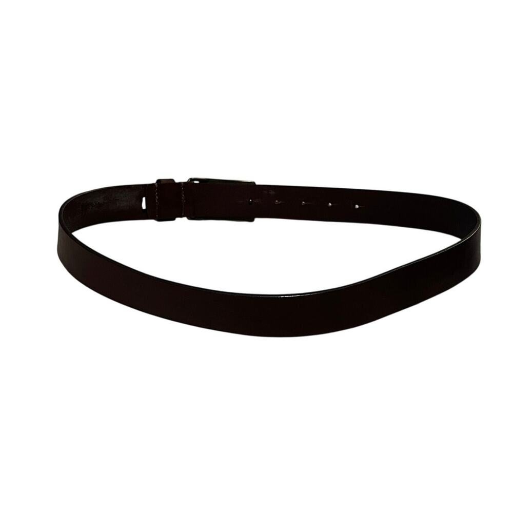 Ralph Lauren Brown Leather Adjustable Belt Size Small Brass Buckle - Picture 2 of 9